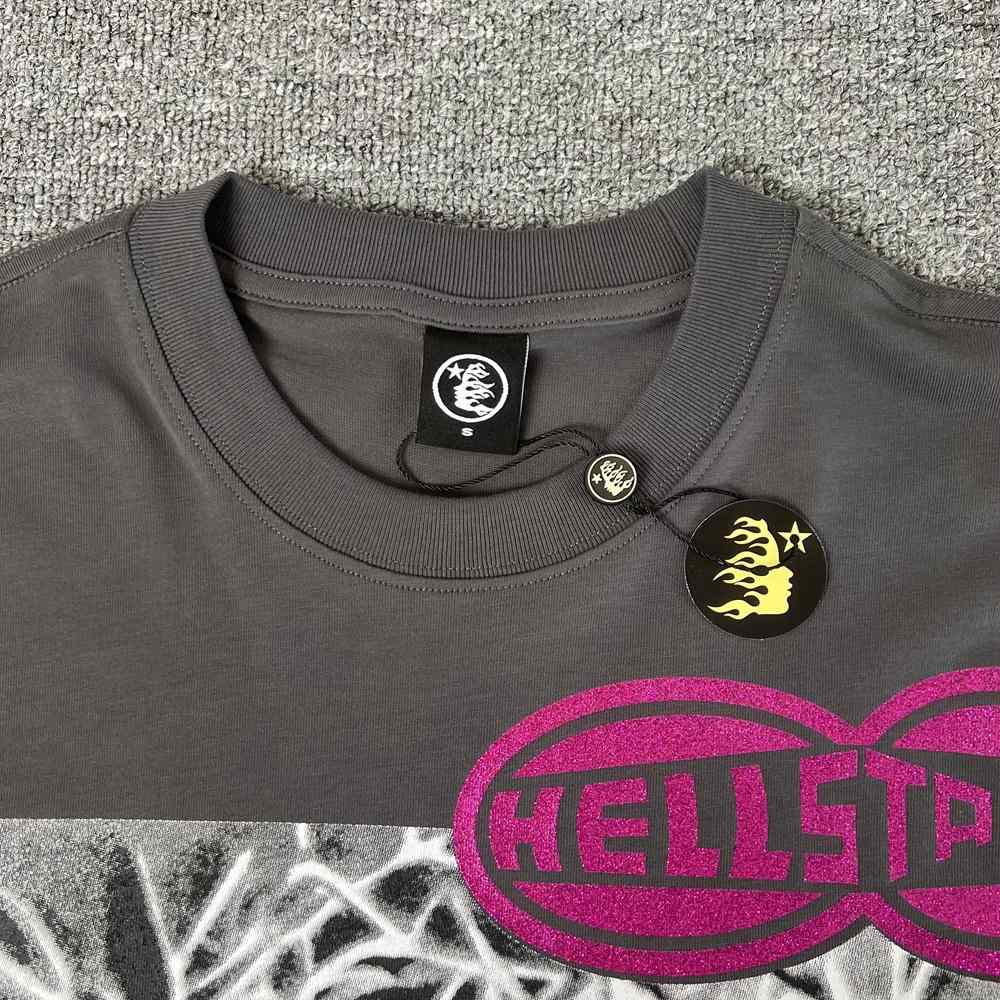 Hellstar Cotton T-shirt - EUR FASHION