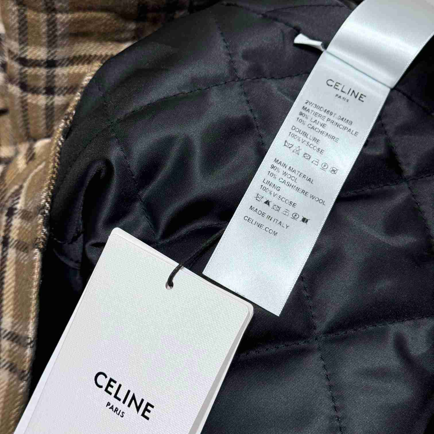 Celine Checked Overshirt - EUR FASHION