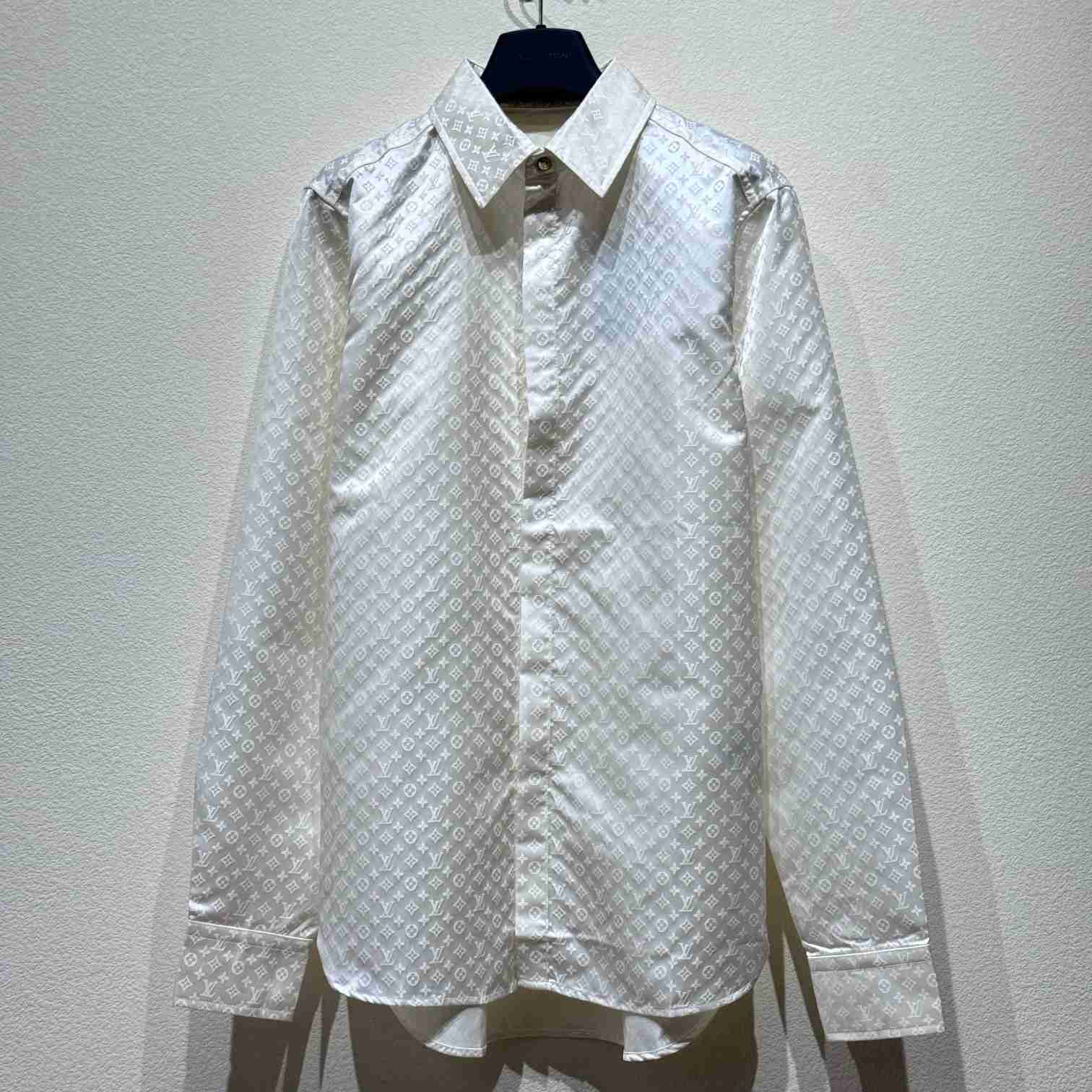 Louis Vuitton Monogram Long-Sleeved Shirt    - EUR FASHION