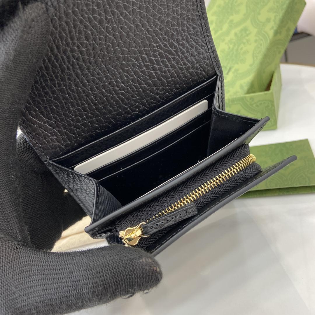 Gucci GG Marmont Bi-color Medium Wallet - EUR FASHION
