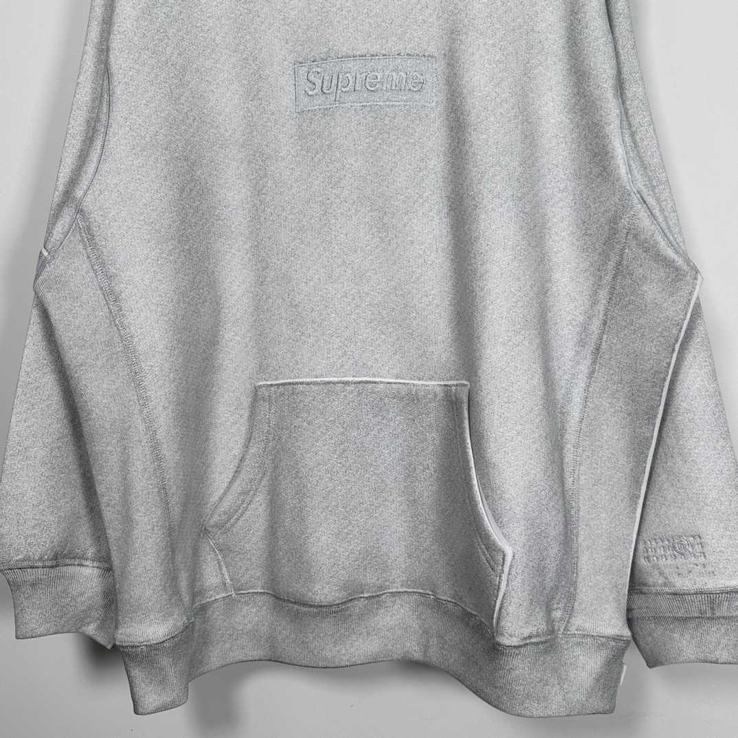 Supreme x MM6 Maison Margiela Foil Box Logo Hoodie - EUR FASHION