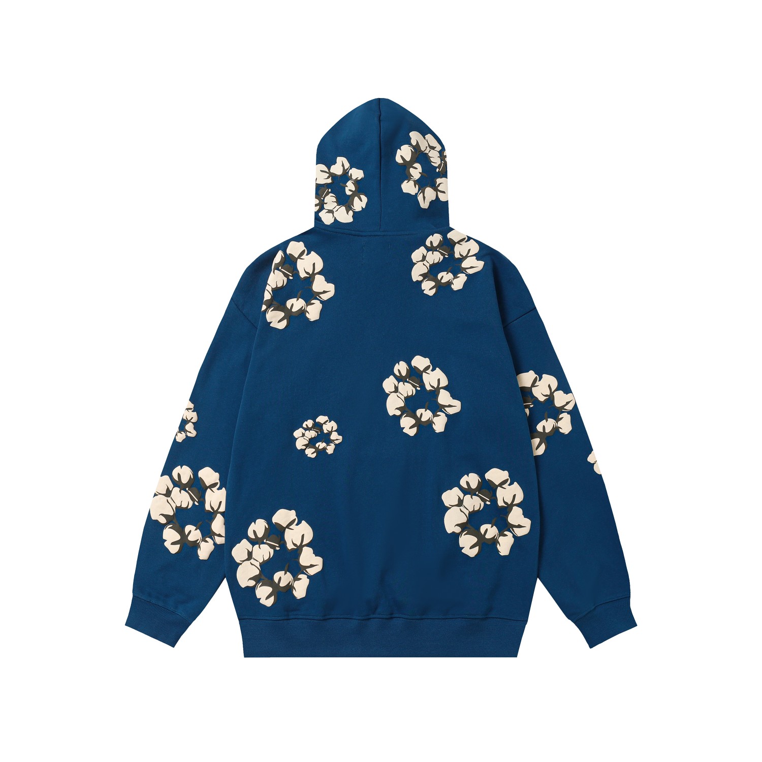 Denim Tears Cactus Tears Wreath Hoodie Blue - EUR FASHION