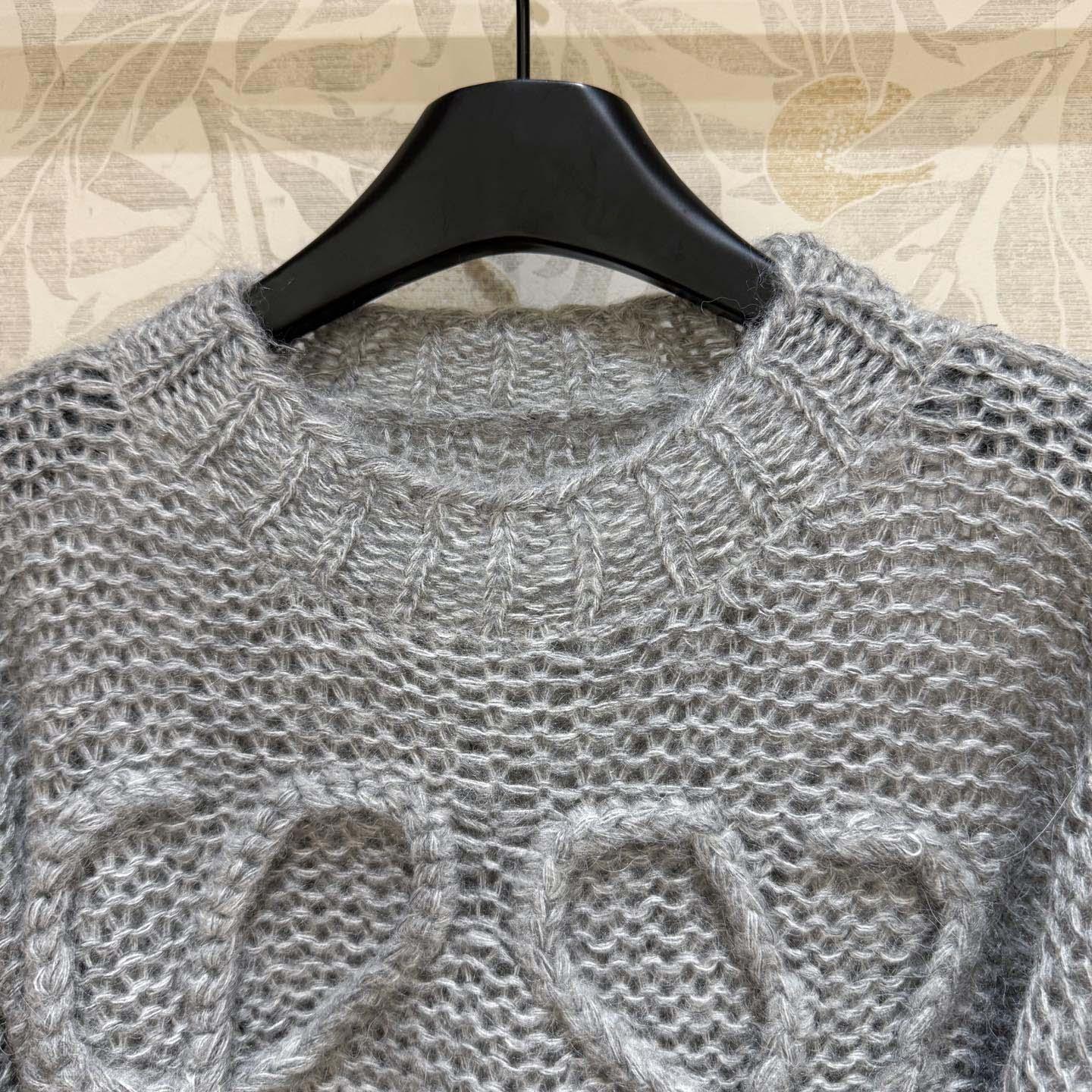 Loewe Anagram Sweater In Mohair - EUR FASHION