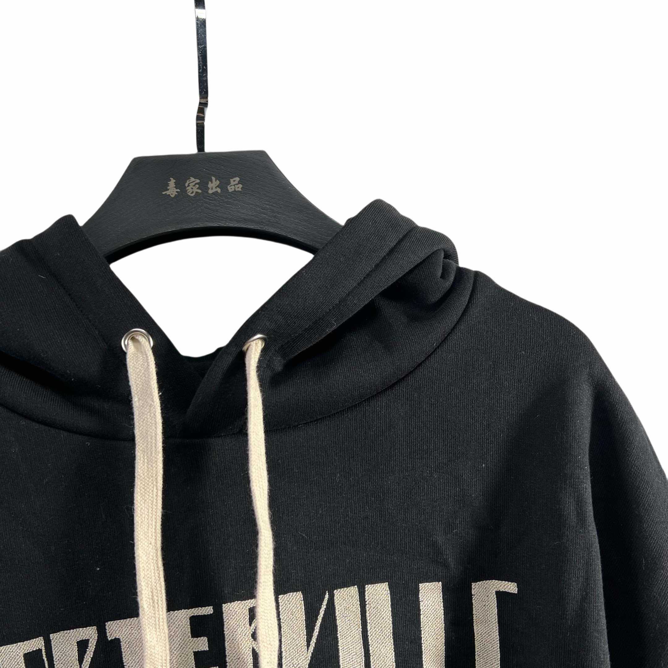 Rick Owens DRKSHDW Porterville Popover Hoodie - EUR FASHION