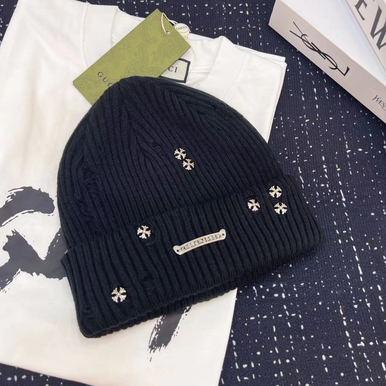 Chrome Heart Beanie  - EUR FASHION