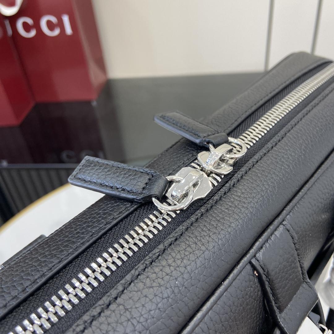 Gucci Medium Briefcase With Web - EUR FASHION