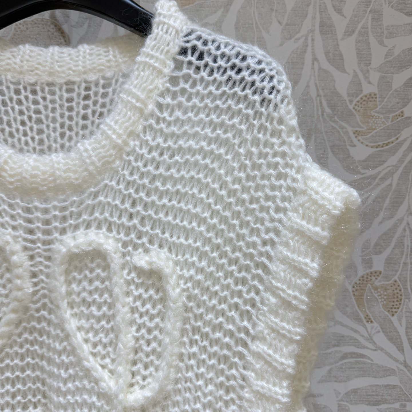 Loewe Open-Knit Mohair-Blend Vest - EUR FASHION