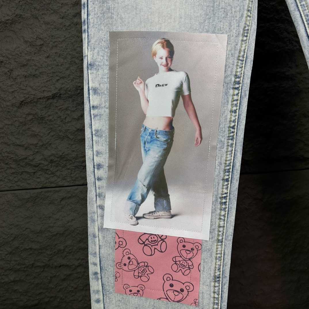 Japanese Brand × Streetwear × Vintage jeans Patch Design Pants - EUR FASHION