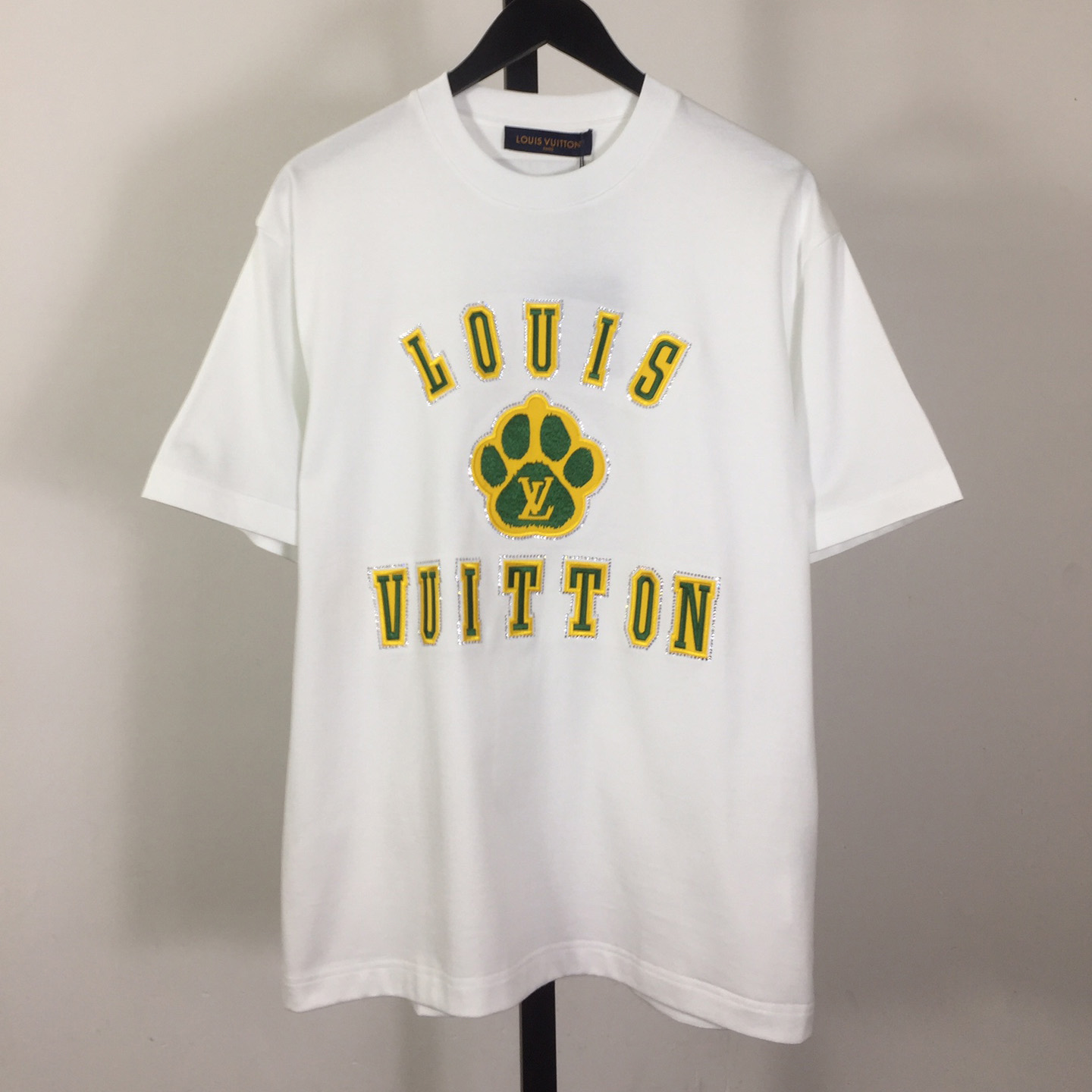 Louis Vuitton Embellished Short-Sleeved Cotton Crewneck - EUR FASHION