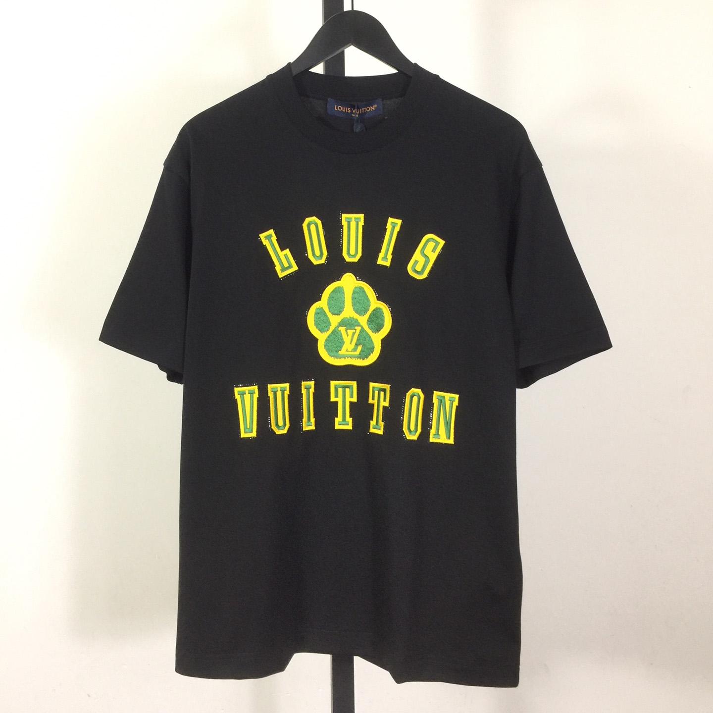 Louis Vuitton Embellished Short-Sleeved Cotton Crewneck - EUR FASHION