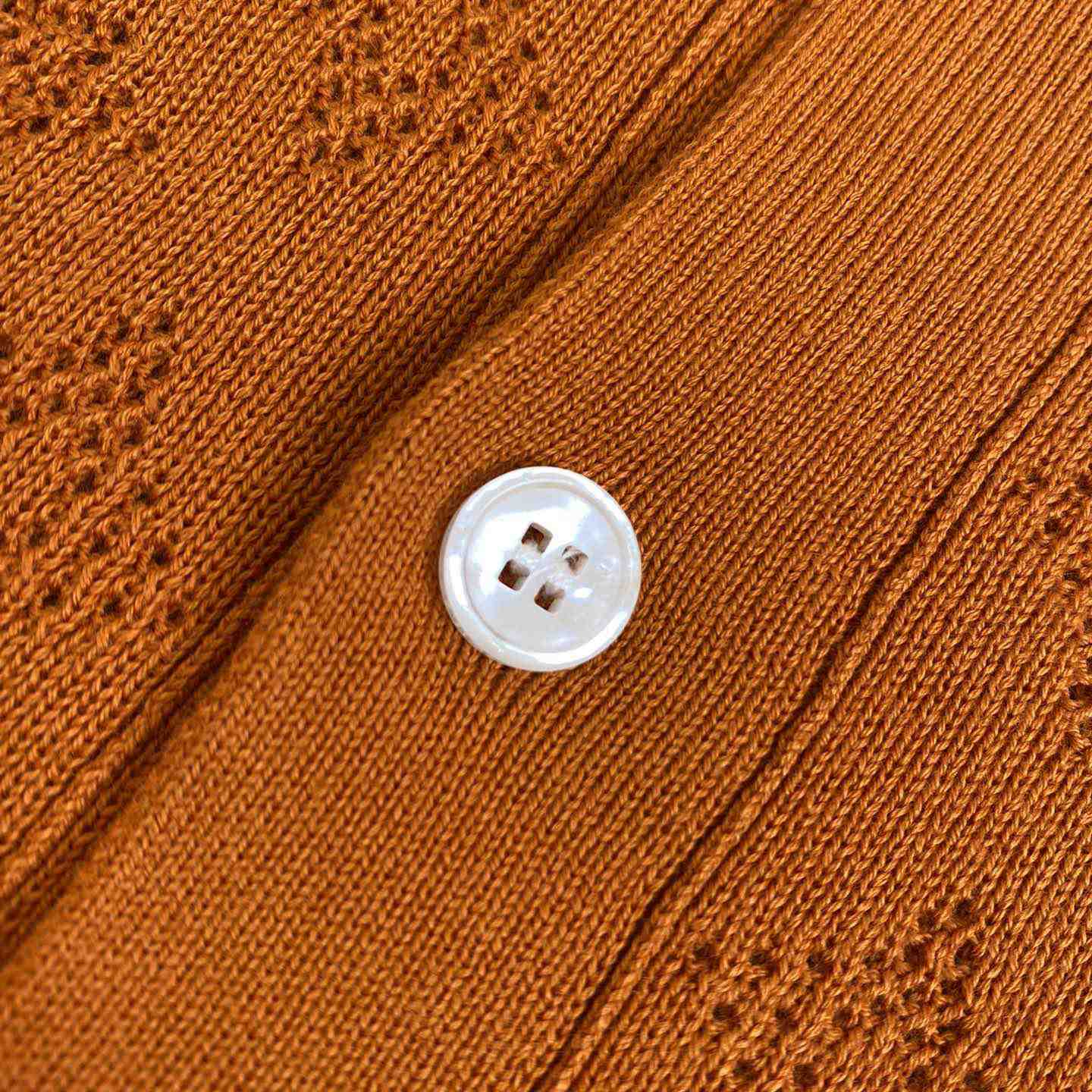 Louis Vuitton Monogram Pointelle Short-Sleeved Cotton Shirt   1AFQSY - EUR FASHION