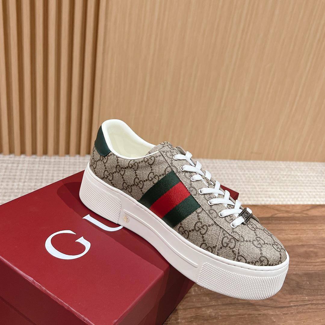 Gucci Ace Sneaker With Web - EUR FASHION