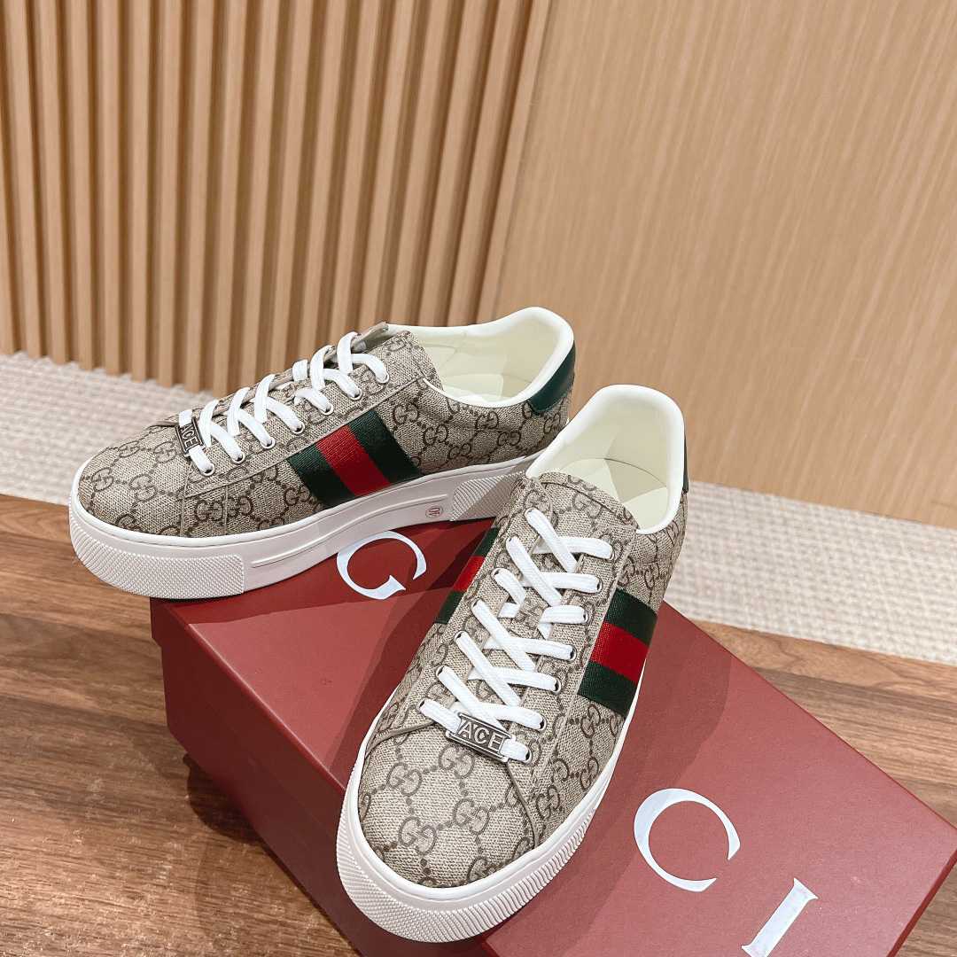 Gucci Ace Sneaker With Web - EUR FASHION