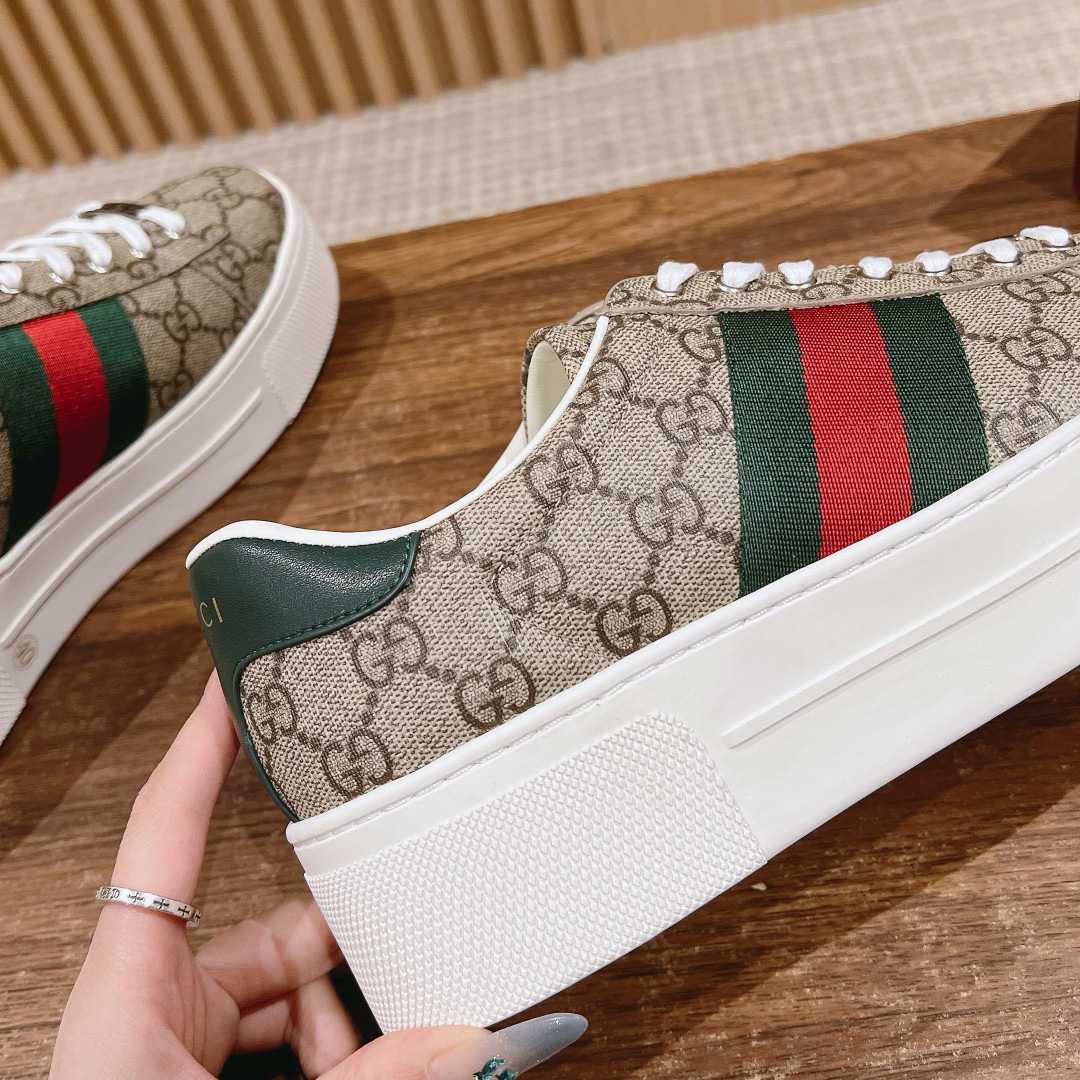 Gucci Ace Sneaker With Web - EUR FASHION