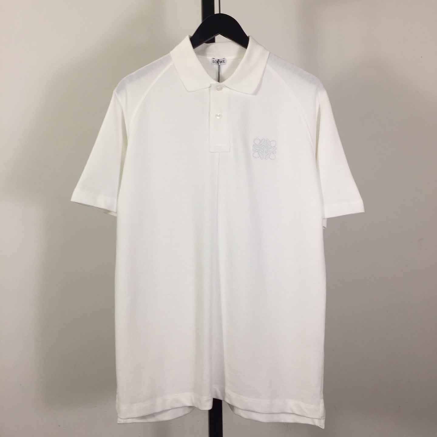 Loewe Logo Cotton Polo Shirt - EUR FASHION