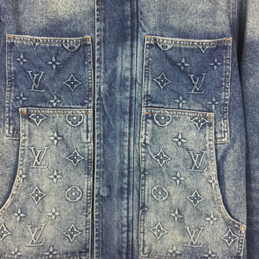 Louis Vuitton Monogram Light Denim Jacket - EUR FASHION