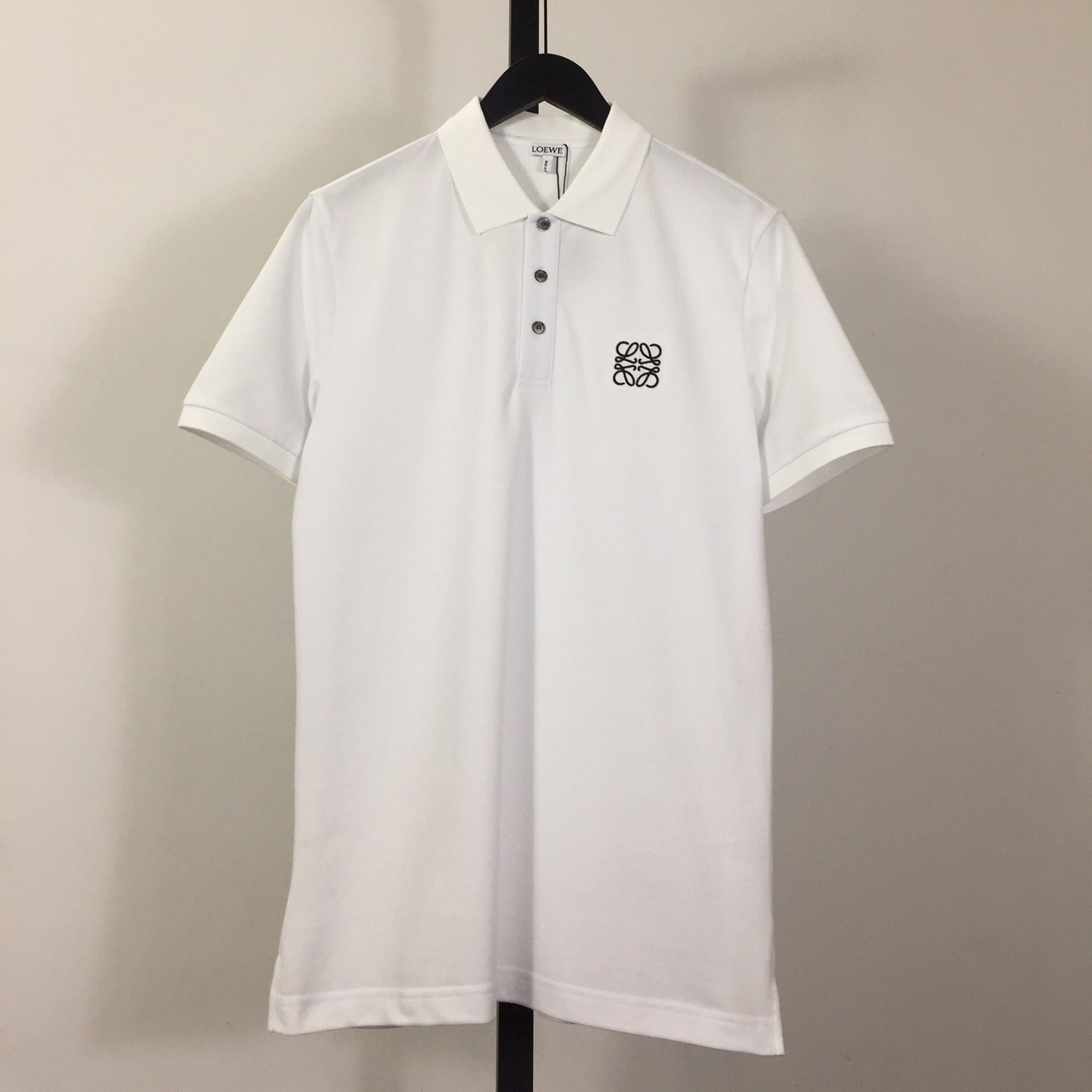 Loewe Logo Cotton Polo Shirt - EUR FASHION