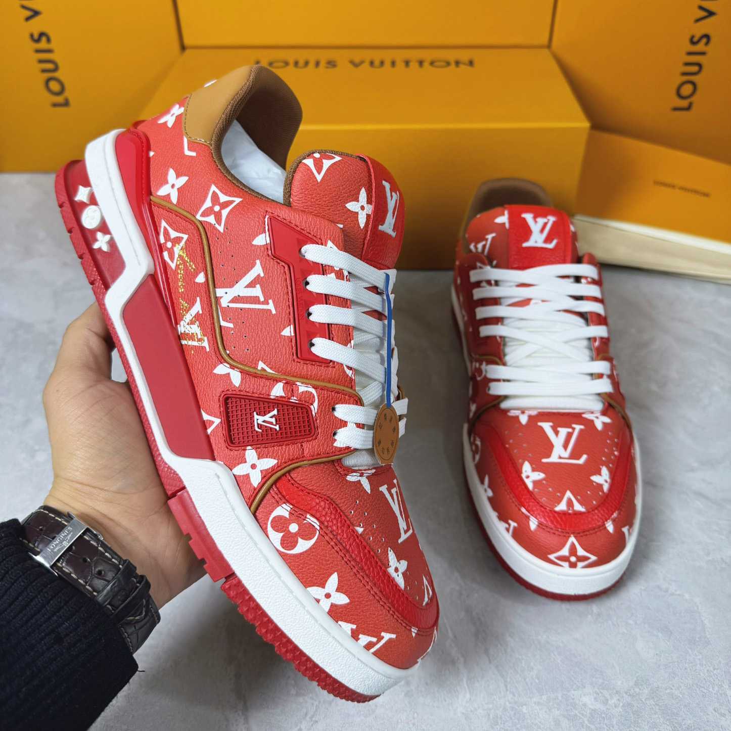 Louis Vuitton LV Trainer Sneaker  1AHAMY - EUR FASHION