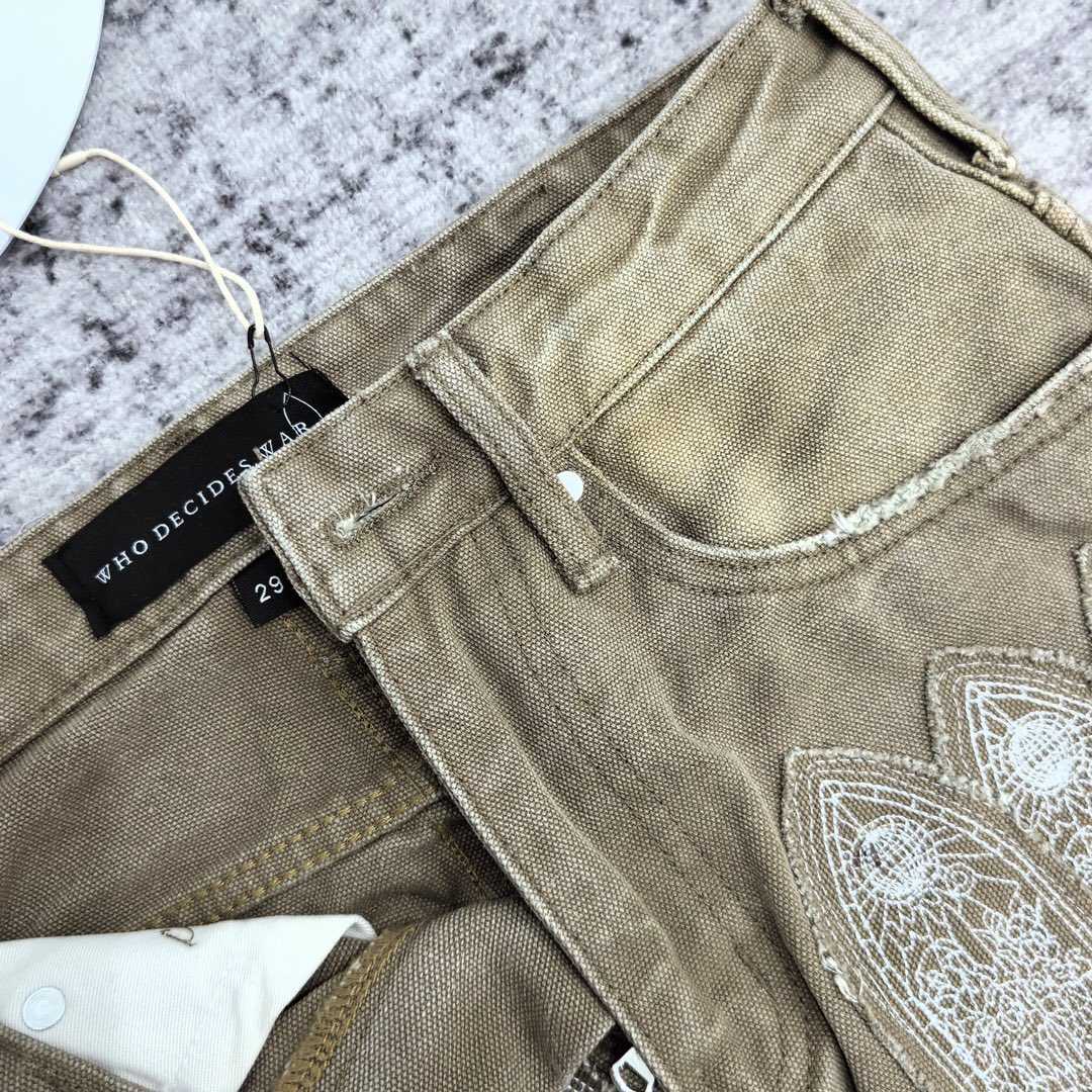Who Decides War Techno Denim Jeans   HM689 - EUR FASHION