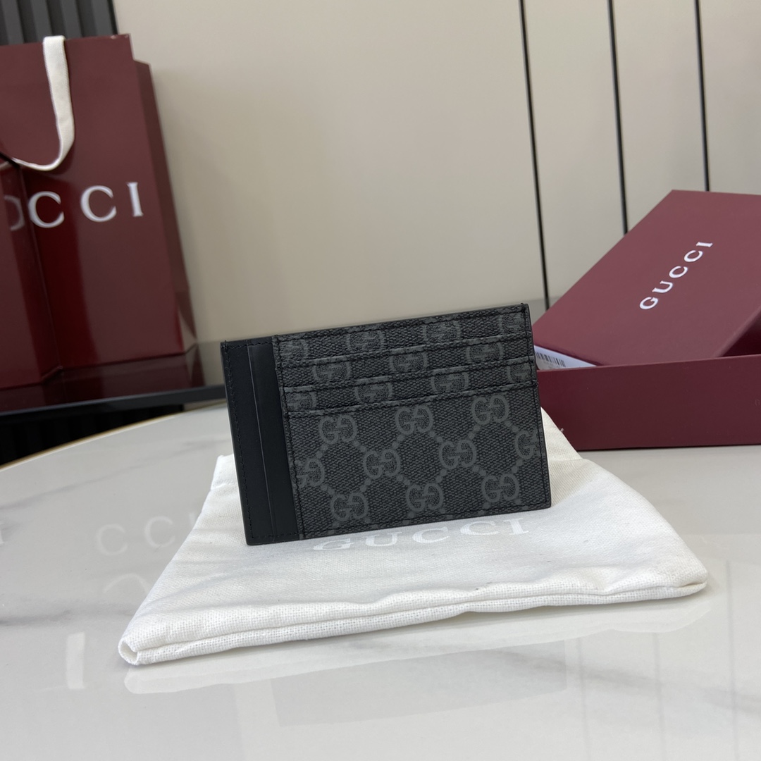 Gucci GG Emblem Card Case  - EUR FASHION