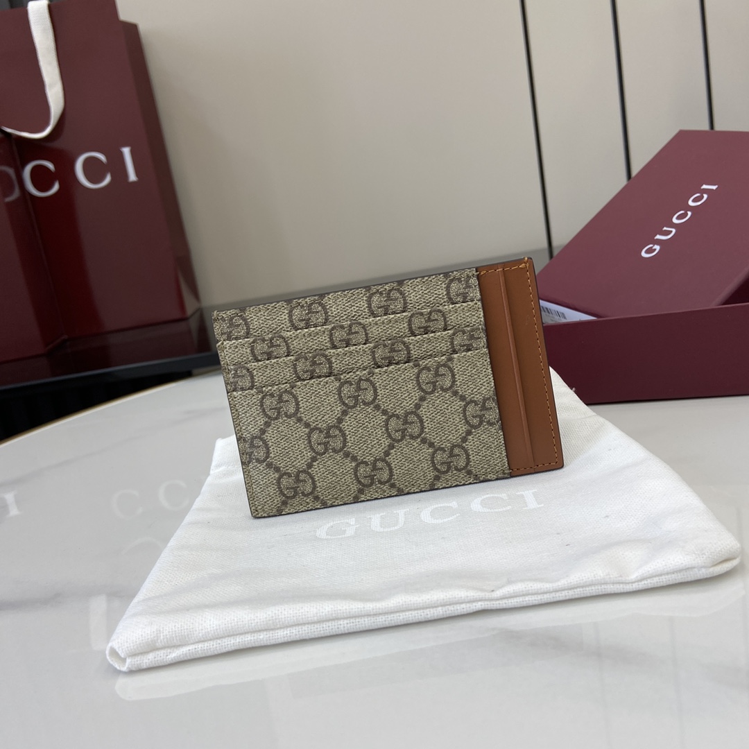 Gucci GG Emblem Card Case  - EUR FASHION