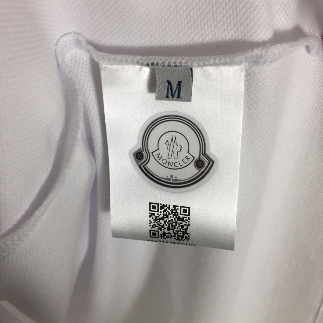 Moncler Logo Cotton Polo Shirt - EUR FASHION