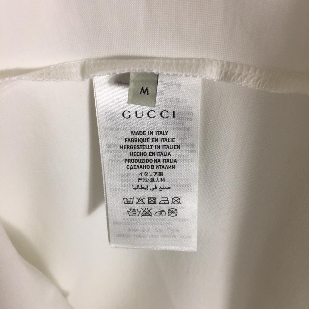 Gucci Cotton Jersey T-shirt With Print  - EUR FASHION