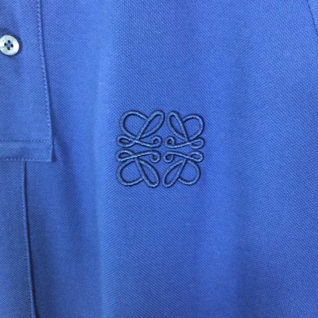 Loewe Logo Cotton Polo Shirt - EUR FASHION