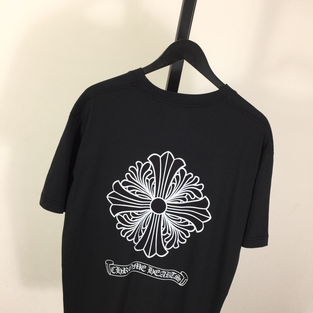 Chrome Hearts Cotton T-Shirt - EUR FASHION