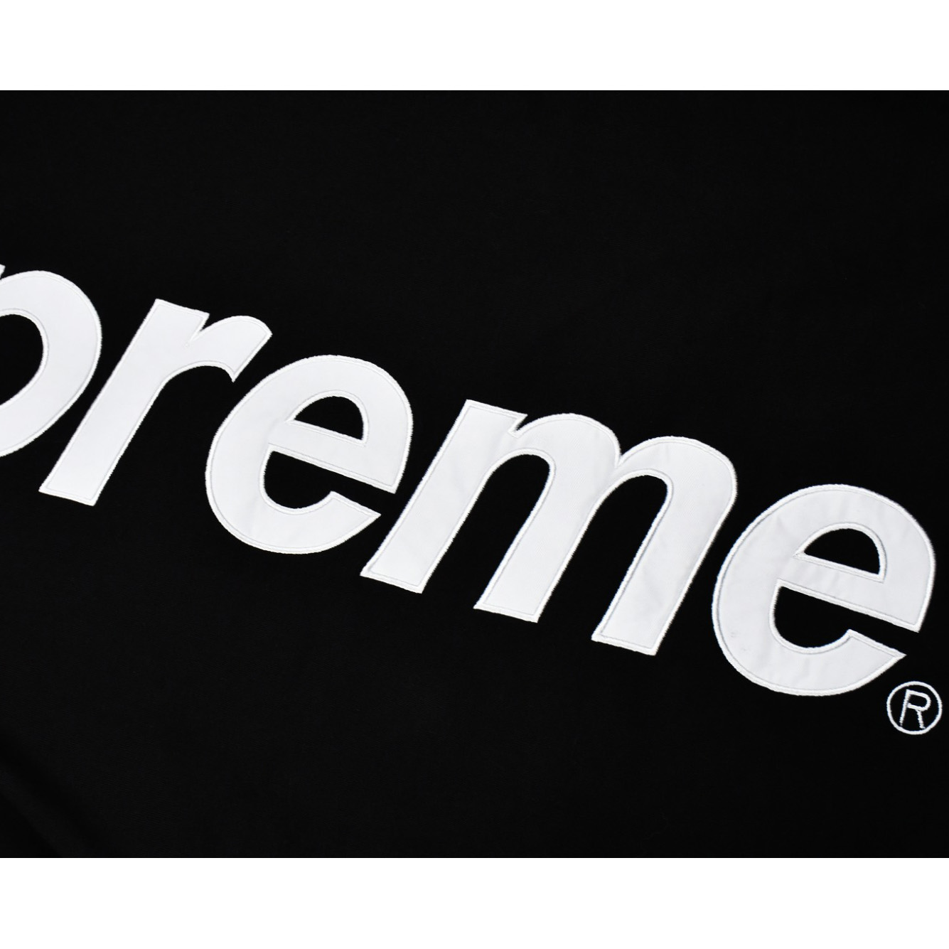 Supreme Satin Appliqué Hooded Sweatshirt - EUR FASHION
