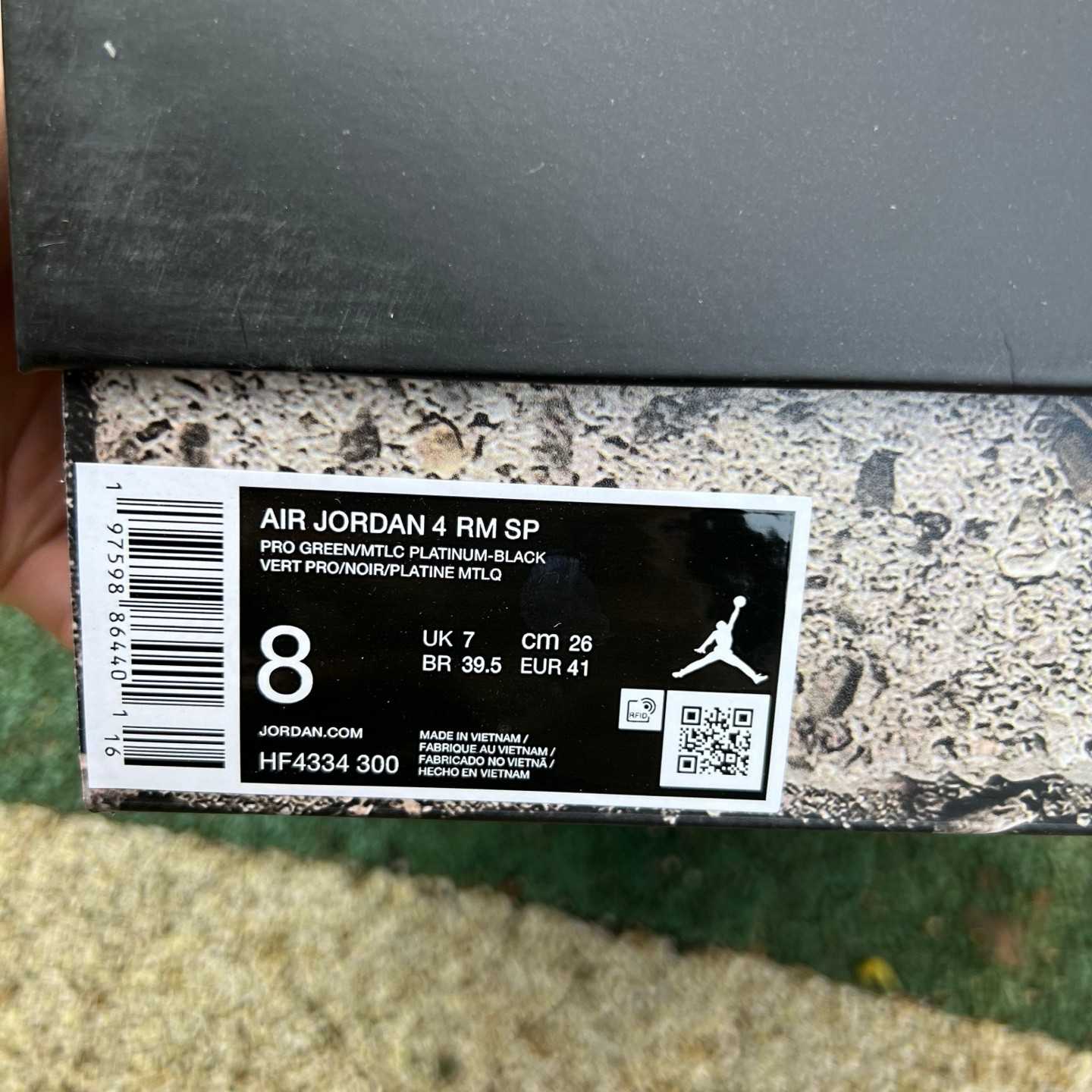 Nigel Sylvester x Air Jordan AJ4 RM Sneakers    HF4334-300 - EUR FASHION