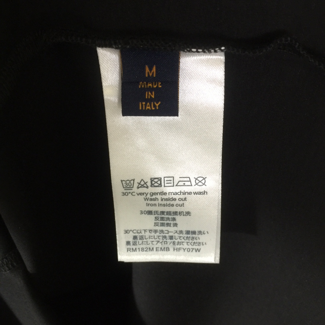 Louis Vuitton Cotton T-Shirt With Crystal - EUR FASHION