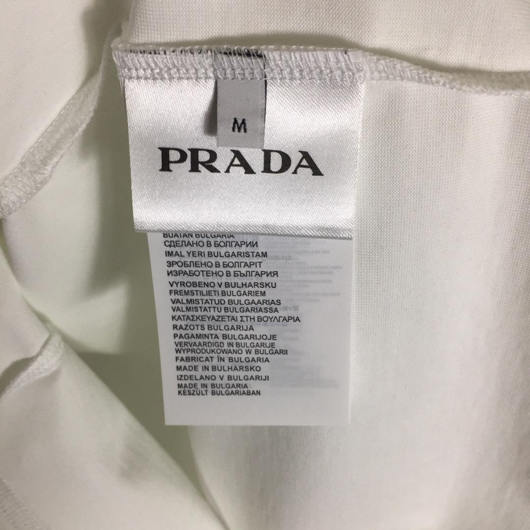 Prada Cotton T-Shirt - EUR FASHION