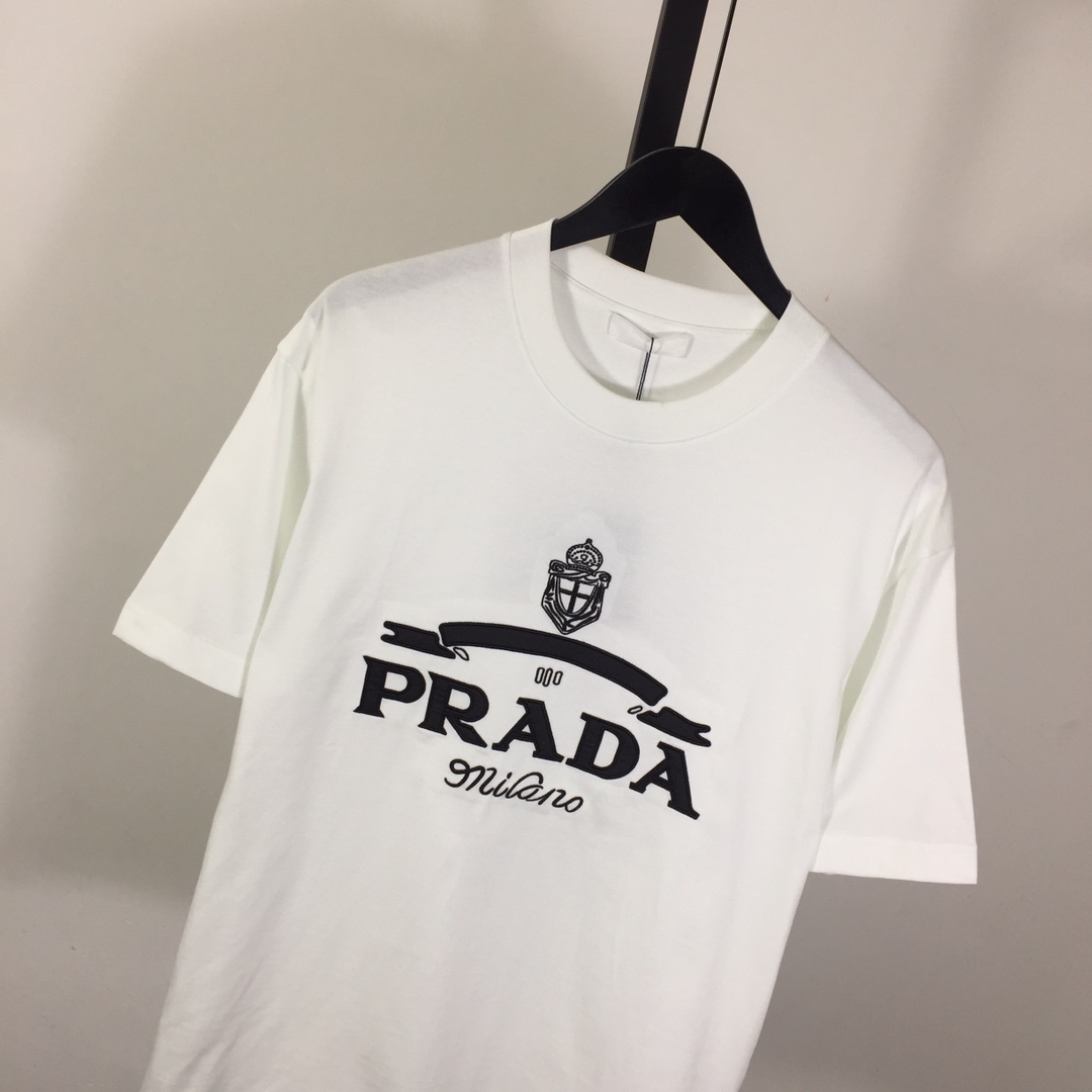 Prada Cotton T-Shirt - EUR FASHION