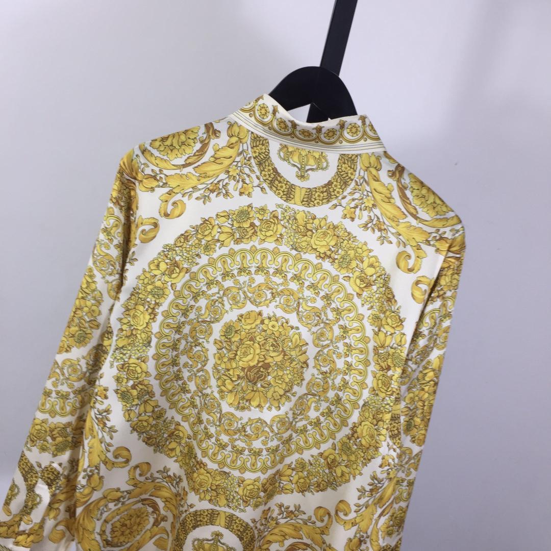 Versace Barocco Silk Shirt  - EUR FASHION