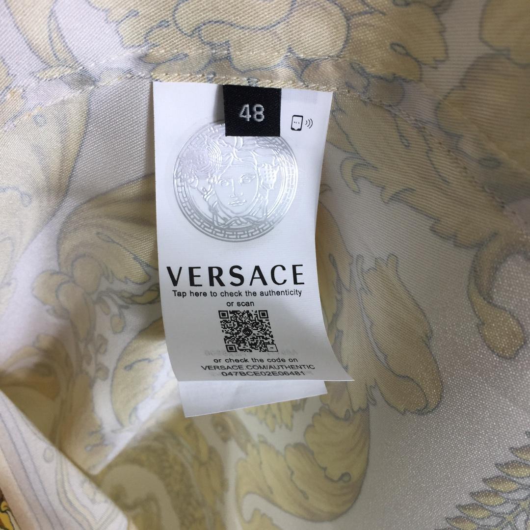 Versace Barocco Silk Shirt  - EUR FASHION