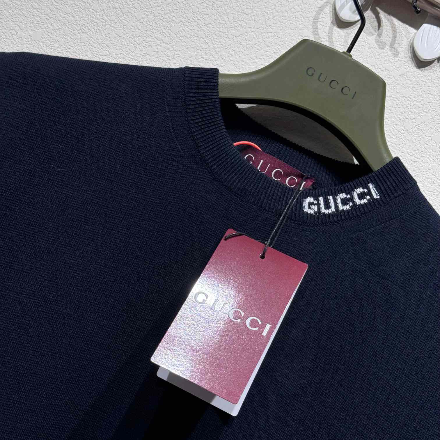 Gucci Silk Cotton T-shirt With Gucci Intarsia - EUR FASHION
