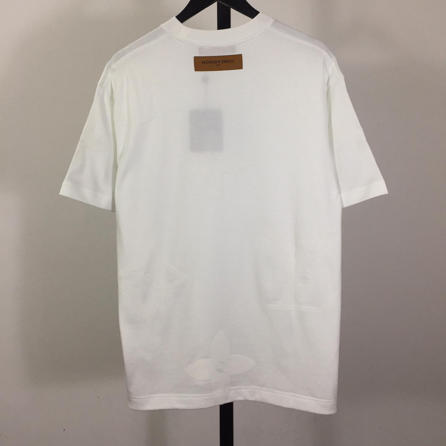Louis Vuitton Monogram Short-Sleeved Cotton Crewneck - EUR FASHION