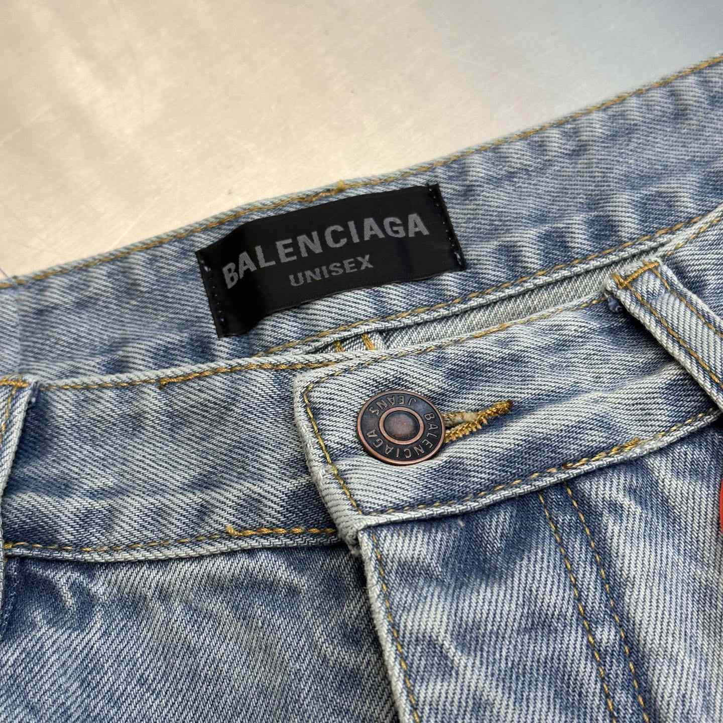 Balenciaga Cut-Up Baggy Pants - EUR FASHION