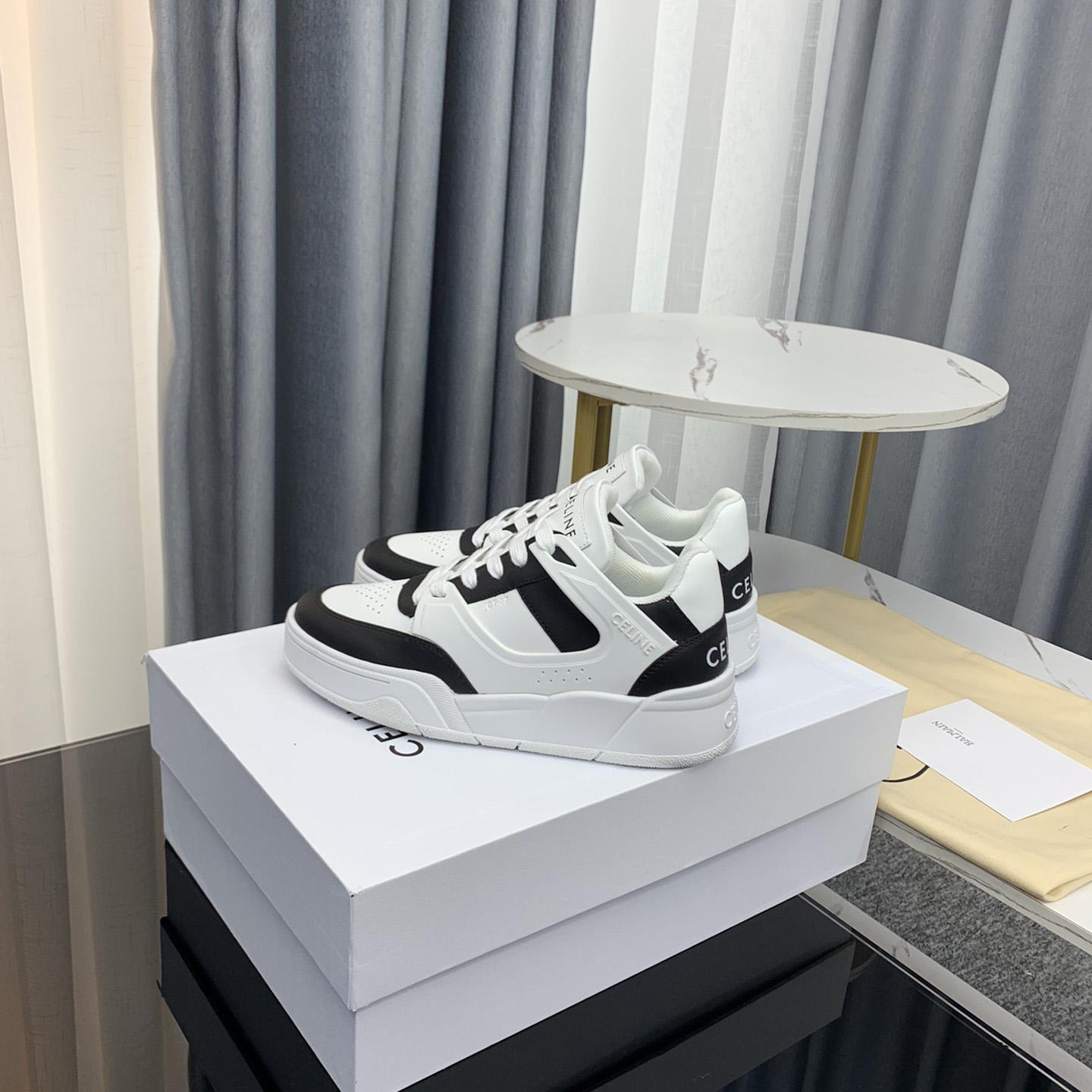 Celine Trainer CT-07 Low Lace-up Sneaker In Calfskin - EUR FASHION