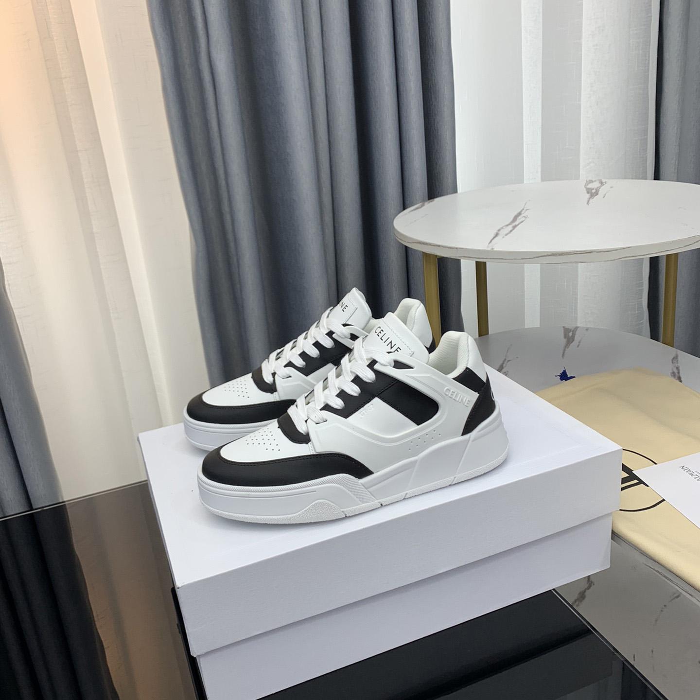 Celine Trainer CT-07 Low Lace-up Sneaker In Calfskin - EUR FASHION
