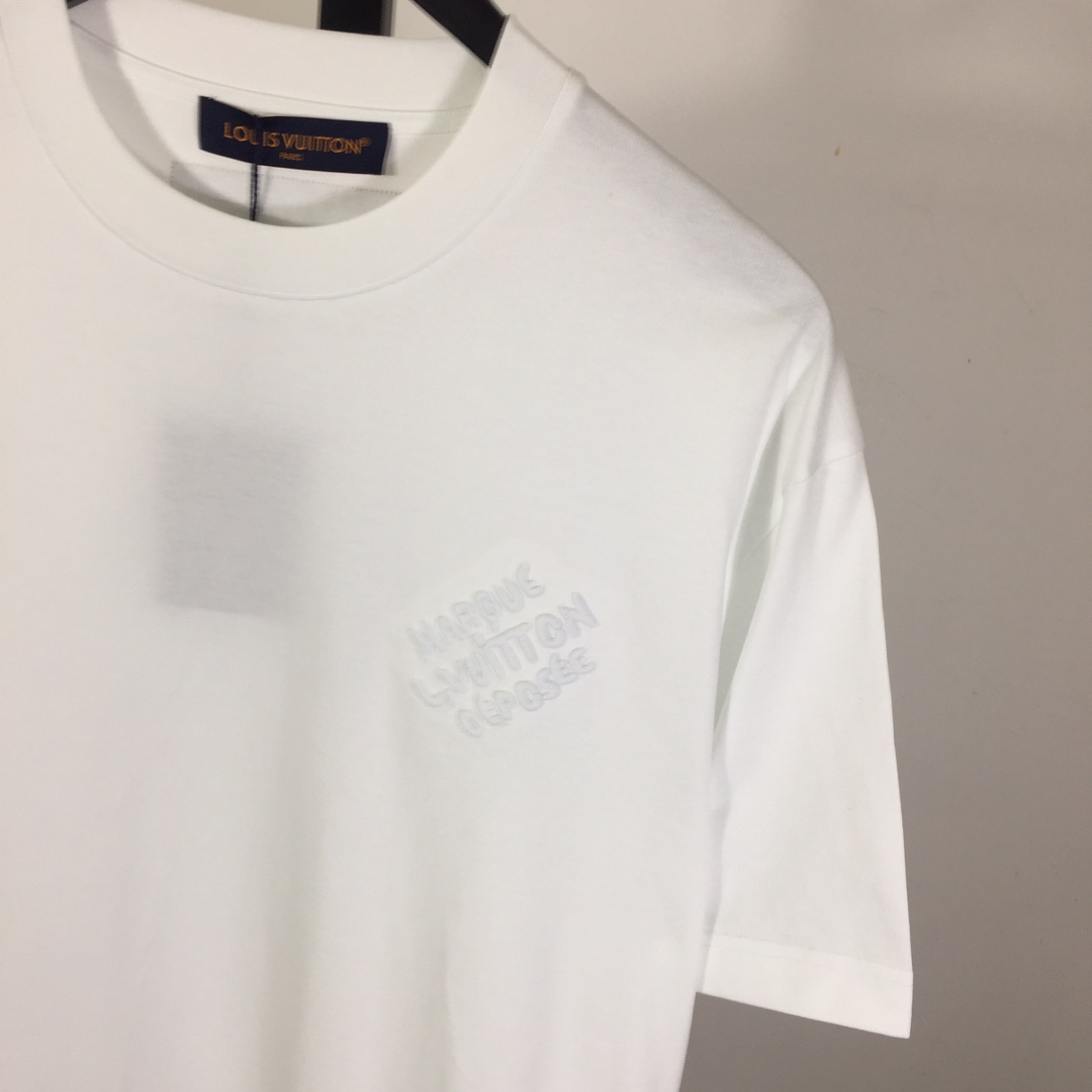 Louis Vuitton Signature Cotton T-Shirt    - EUR FASHION