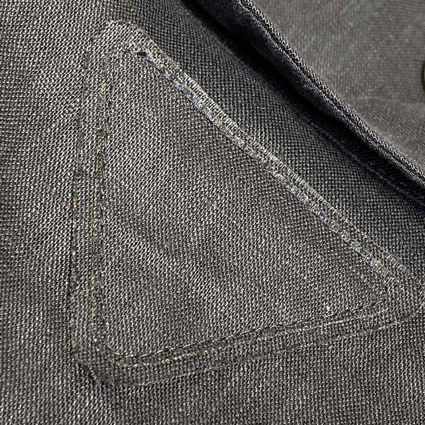 Prada Triangle-logo Cuban-collar Linen Shirt - EUR FASHION