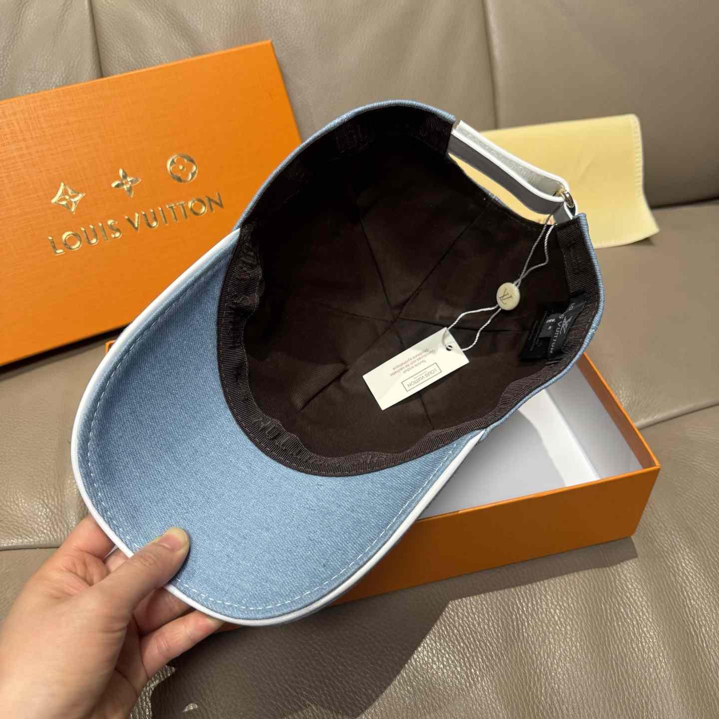 Louis Vuitton Monogram Denim Cap - EUR FASHION