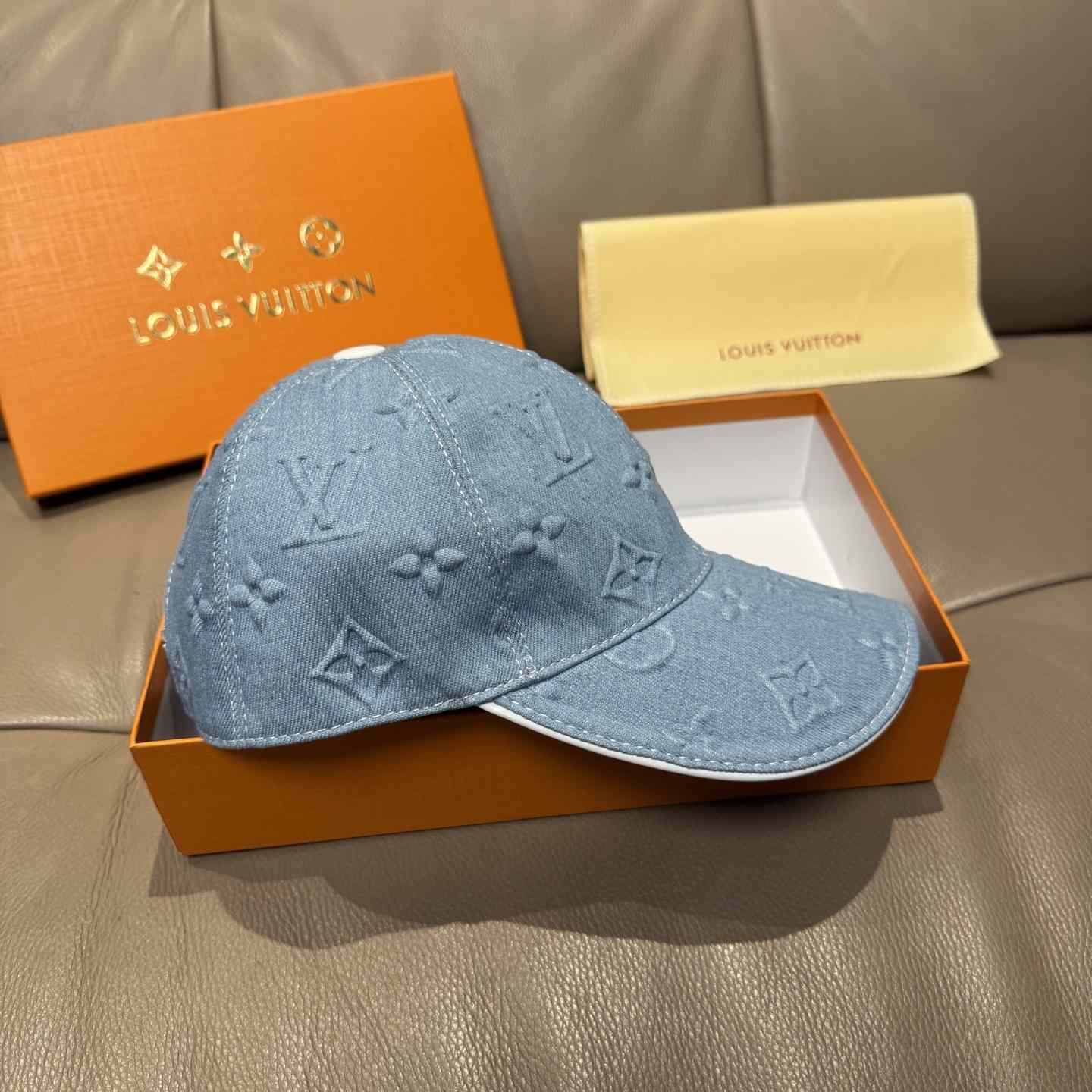 Louis Vuitton Monogram Denim Cap - EUR FASHION