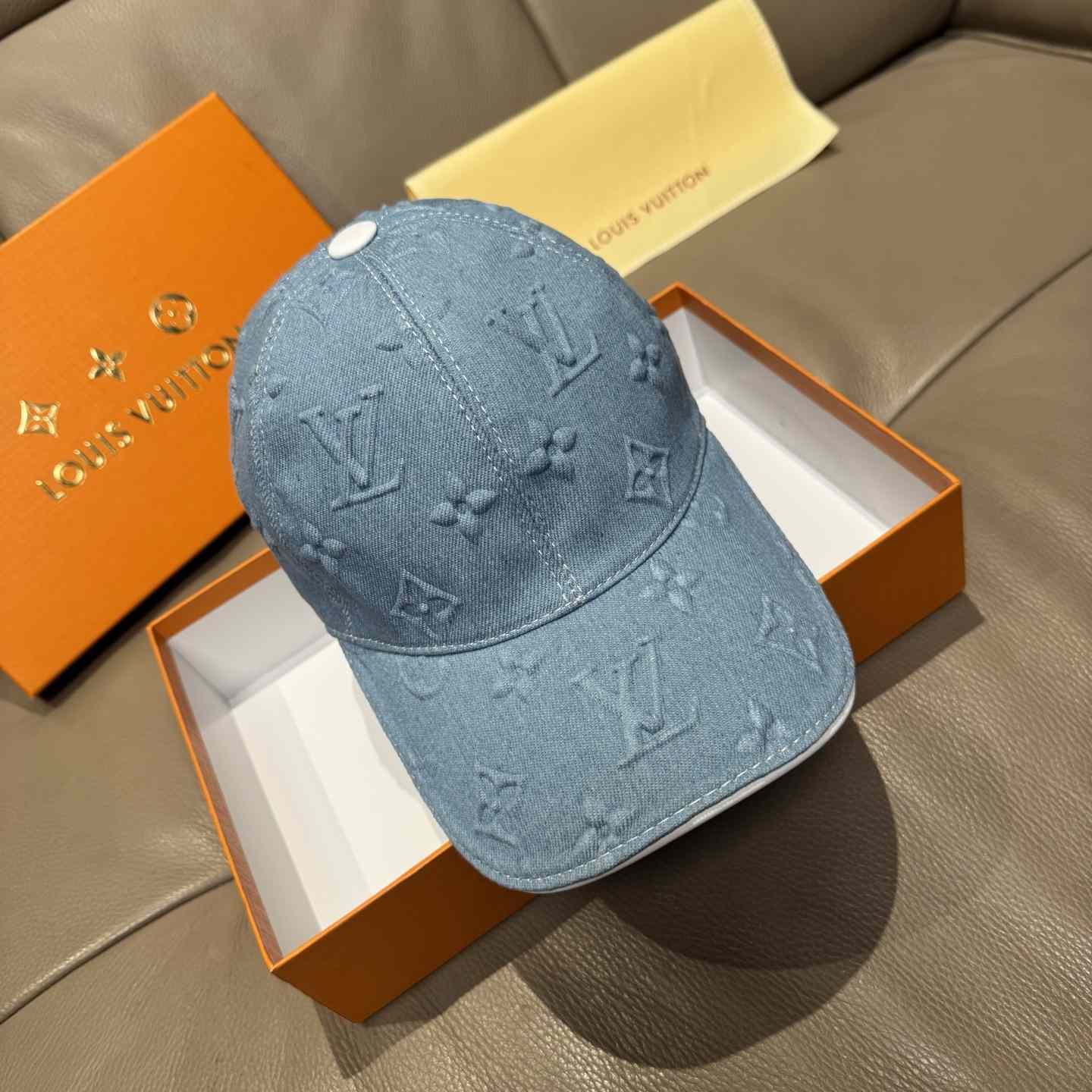 Louis Vuitton Monogram Denim Cap - EUR FASHION