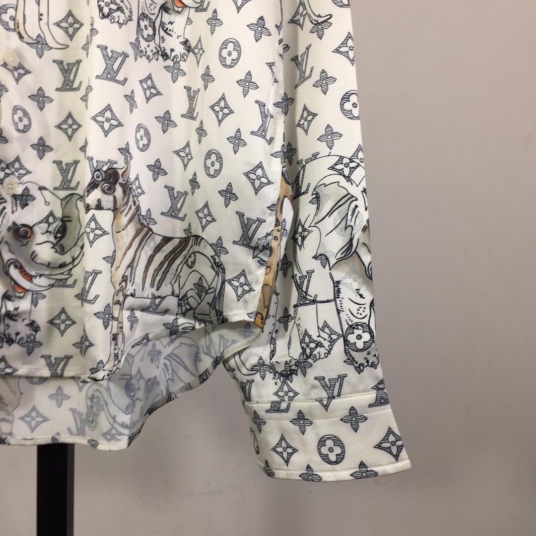 Louis Vuitton x Chapman Brothers Animals Silk Shirt - EUR FASHION