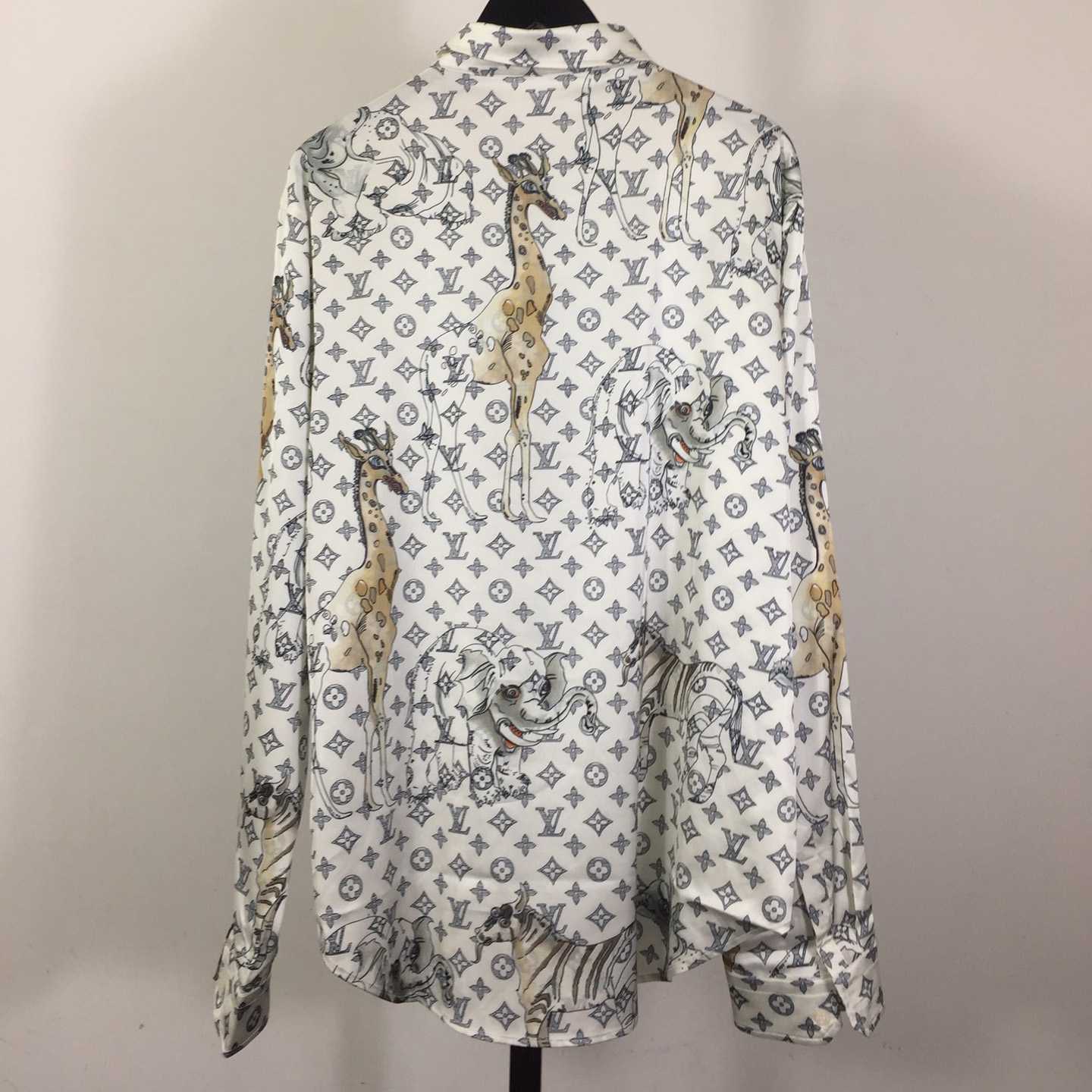 Louis Vuitton x Chapman Brothers Animals Silk Shirt - EUR FASHION