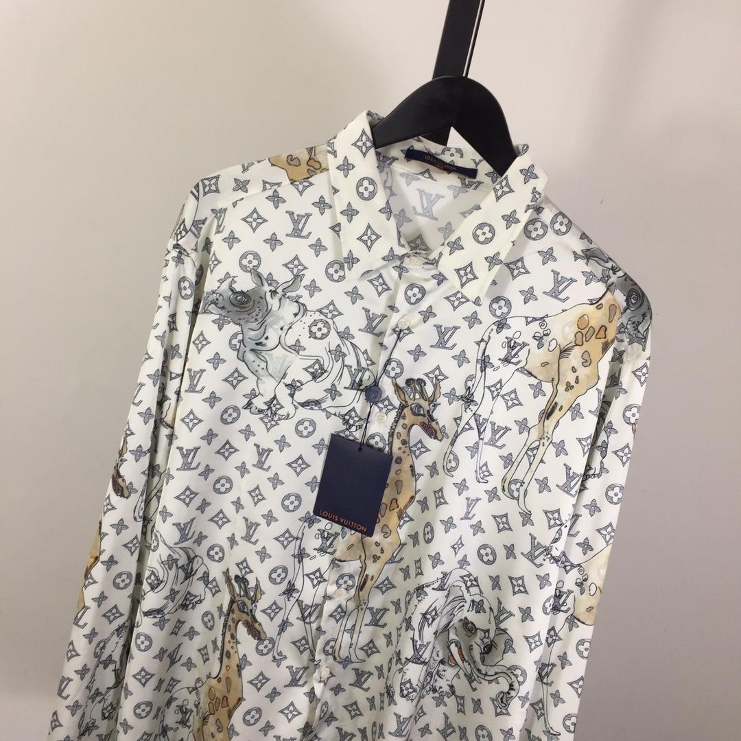 Louis Vuitton x Chapman Brothers Animals Silk Shirt - EUR FASHION