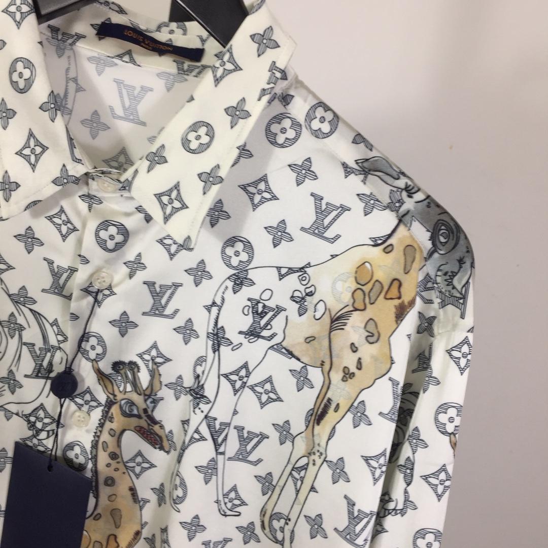 Louis Vuitton x Chapman Brothers Animals Silk Shirt - EUR FASHION